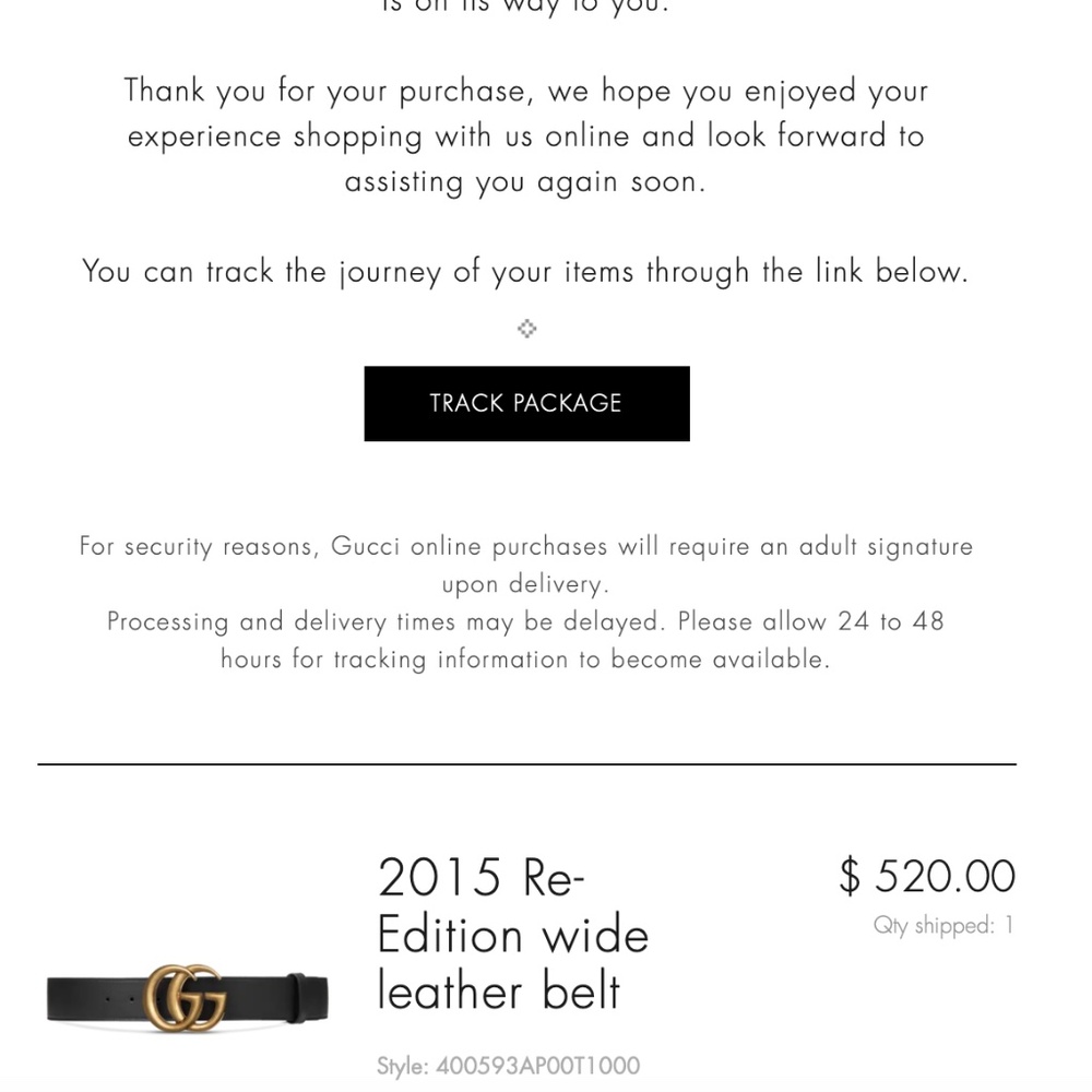 Gucci 2015 Re-Edition wide leather belt - Picture 9 of 9